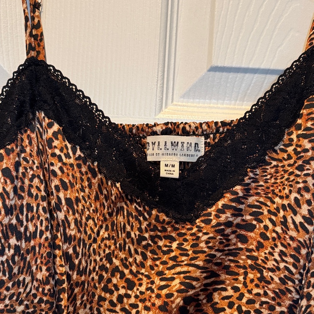 Idyllwind Brown Animal Print Maxi Dress - Picture 6 of 6